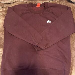 Eastern Mountain Sports Maroon Crew Neck Sweater